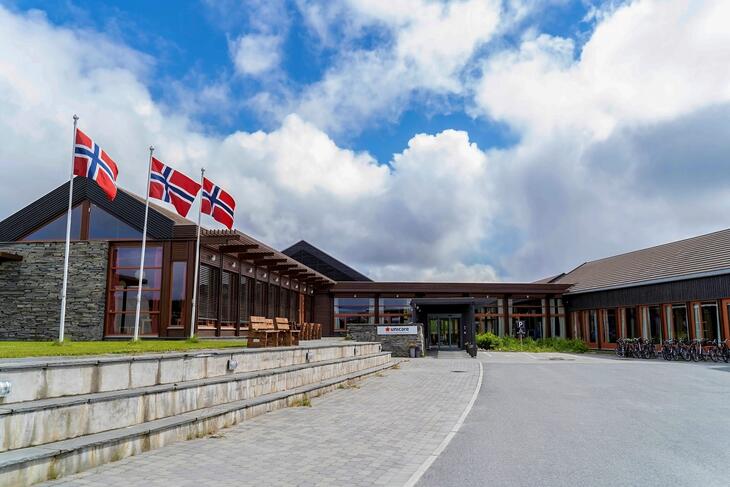 Unicare Røros Fasade Unicare Røros